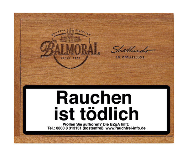Balmoral Shetlands Cigarillos, 50 Stück NA