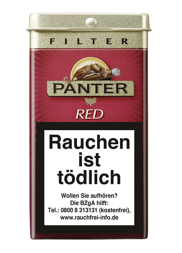 Panter Red Filter Cigarillo, 5 Stück