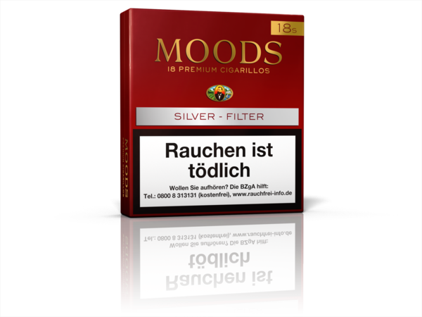 Moods Silver Filter, 18 Stück NA