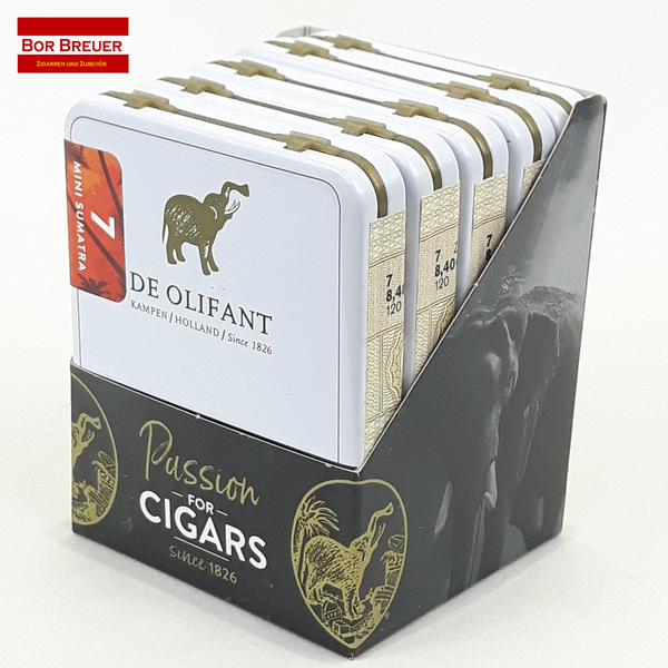 De Olifant  Modern  Sumatra Mini Cigarillos, 7 Stück