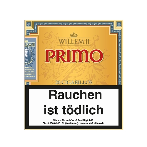 Willem II Primo Cigarillos, 20 Stück