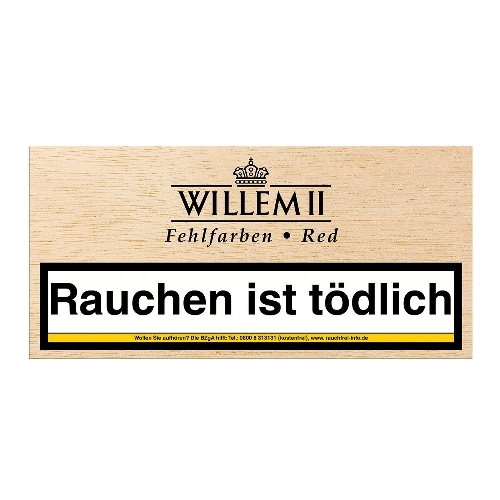 Willem II Fehlfarben Red, ausverkauft