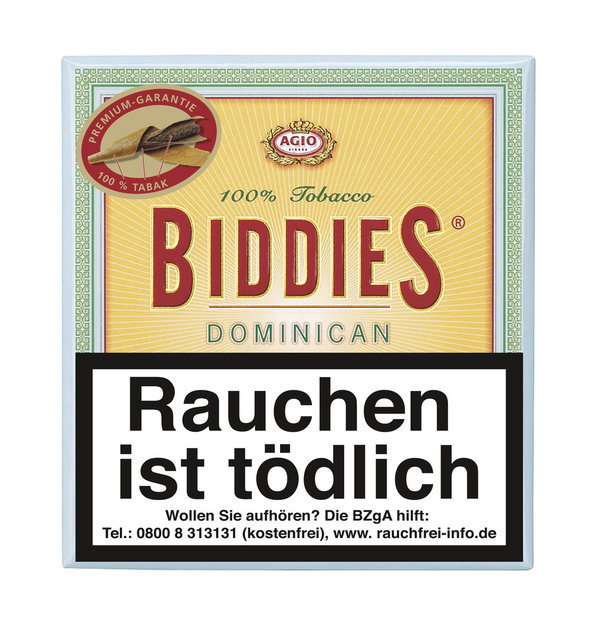 Biddies Dominican Cigarillos, 20 Stück