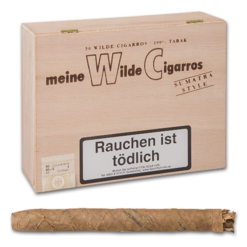 Meine Wilde Cigarros Sumatra Style, 50 Zigarren