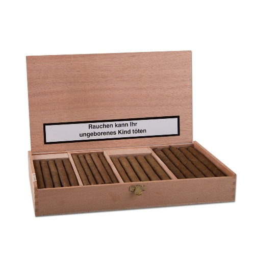 Meine Auswahl, Sortiment 50 Brasil Zigarren / Zigarillos in Holzkiste