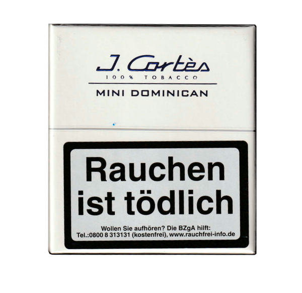 J. Cortès Dominican Mini, 20 Zigarillos