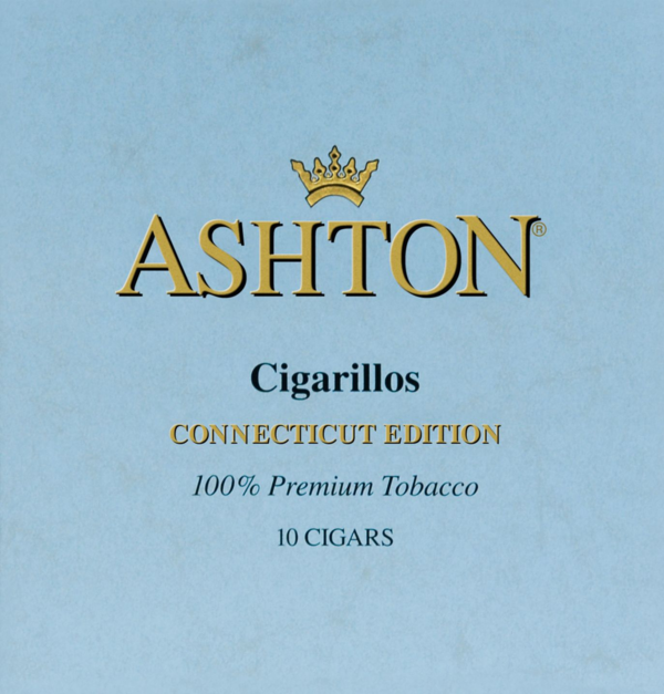 Ashton Small Cigars Connecticut, 10 Cigarillos