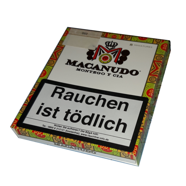Macanudo Miniatures Cigarillos, 8 Stück
