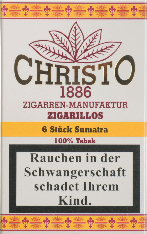 Christo 1886 Zigarillo Sumatra